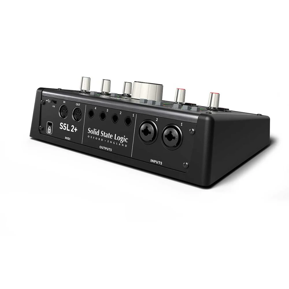 Solid State Logic SSL 2+ MK2 2 In 4 Out 32bit USB-C Audio Interface Legacy 4K & MIDI - Image 4