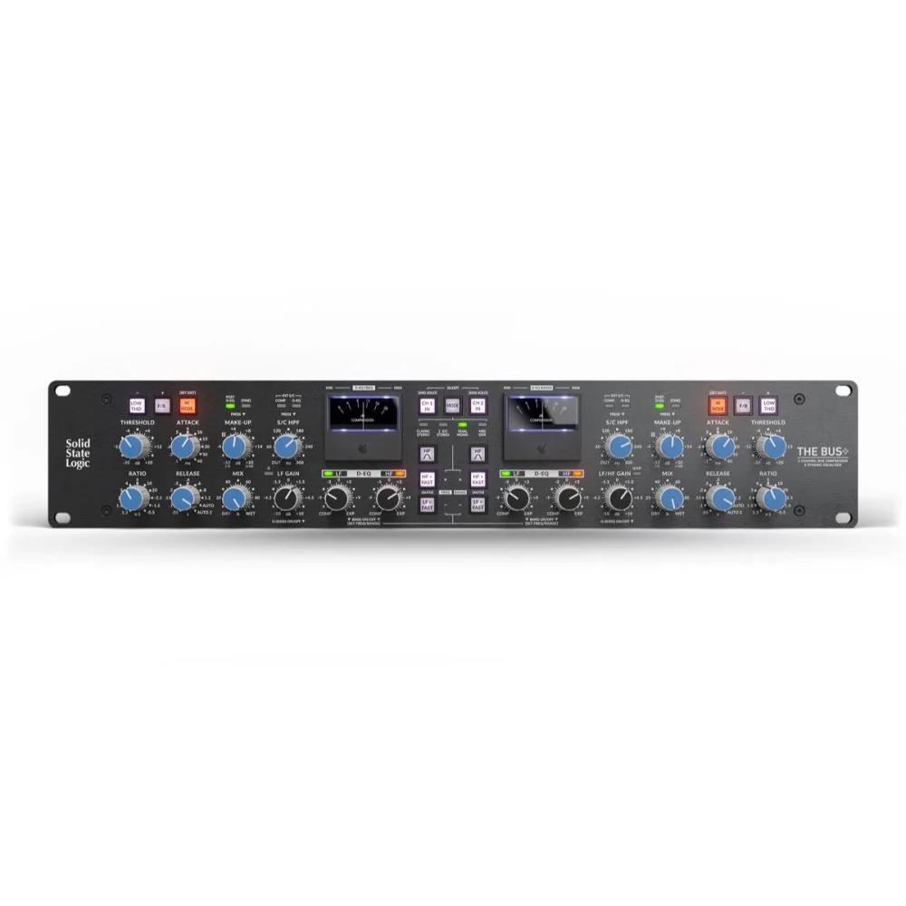 Solid State Logic SSL The BUS+ 2-Ch Bus Compressor w/ Dynamic EQ & 4 Mode Operation - Image 2