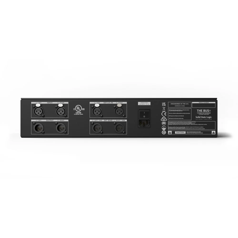 Solid State Logic SSL The BUS+ 2-Ch Bus Compressor w/ Dynamic EQ & 4 Mode Operation - Image 4