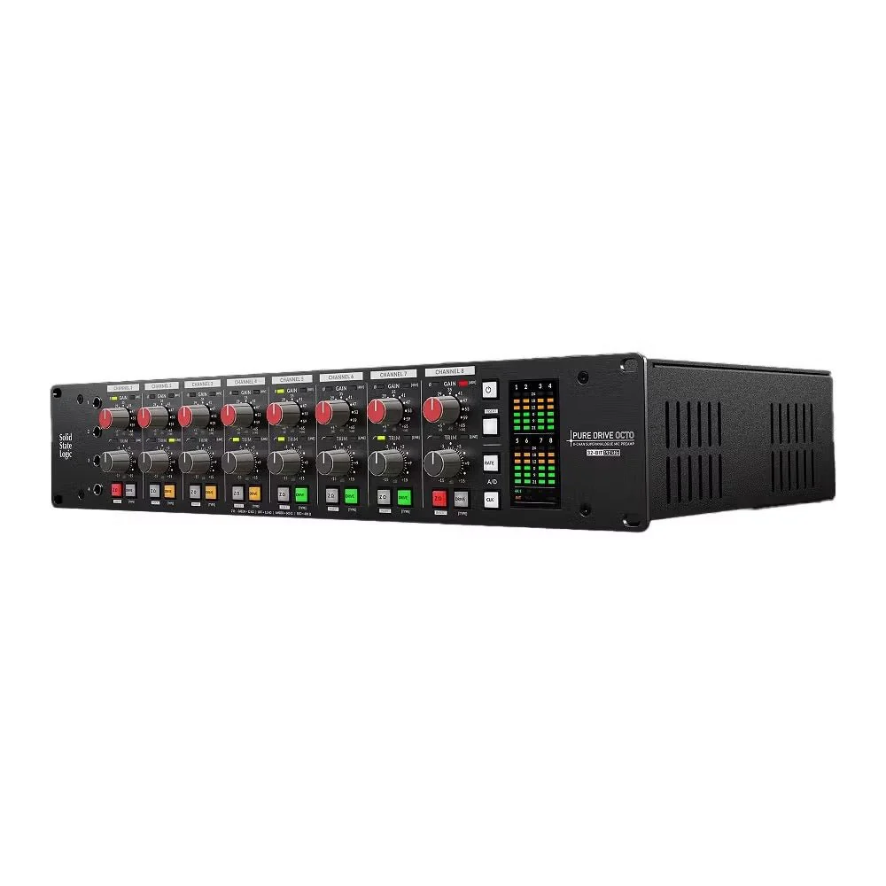 Solid State Logic SSL PURE DRIVE Octo 8-Channel Microphone Preamp