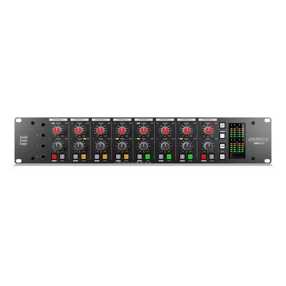 Solid State Logic SSL PURE DRIVE Octo 8-Channel Microphone Preamp - Image 2