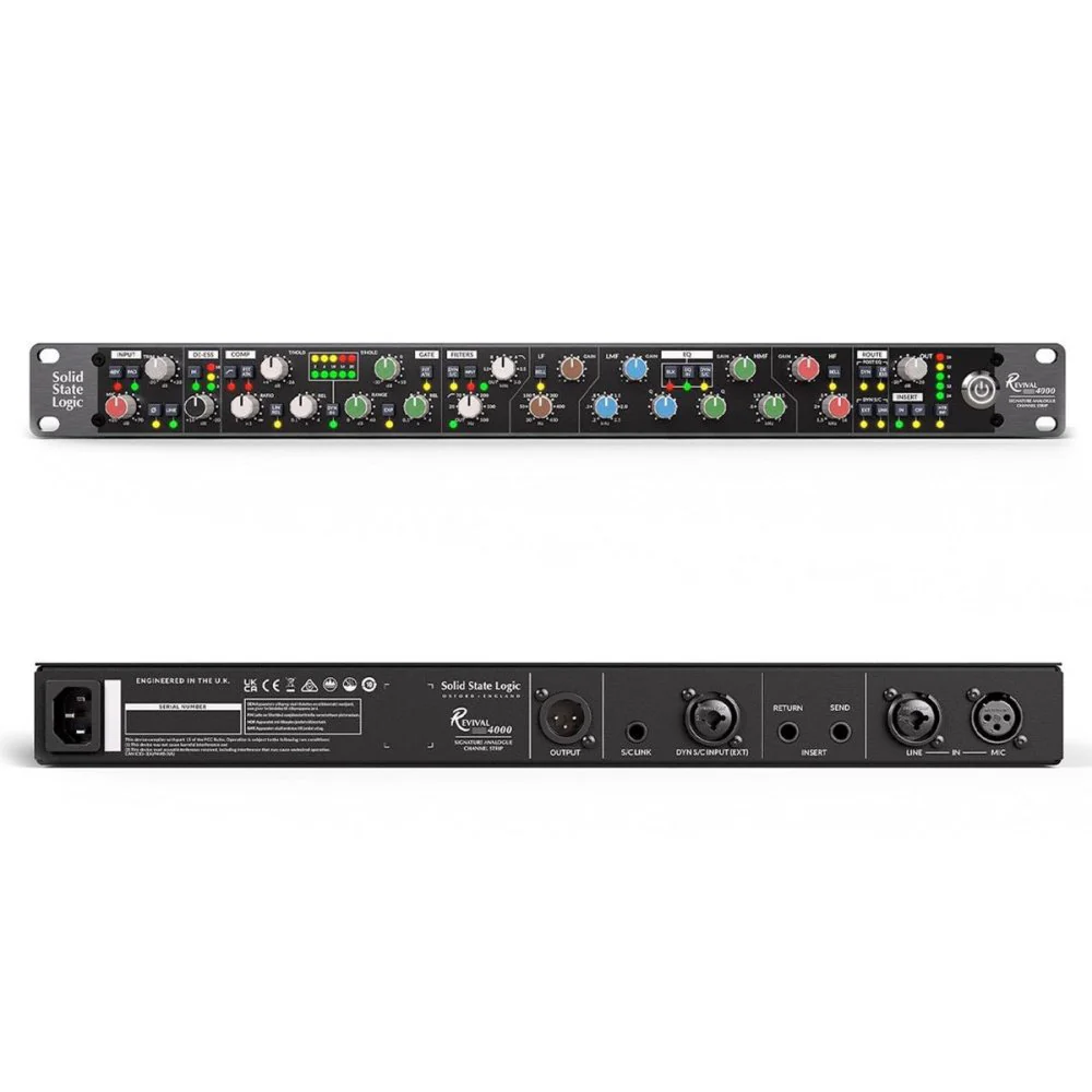 Solid State Logic SSL Revival 4000 Analog Channel Strip Mic Preamp, DeEsser, Dynamic, Filter / EQ & more - Image 2