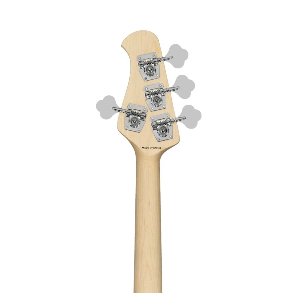 Sterling StingRay RAY2 Bass Guitar - Black with Maple Neck - Image 7