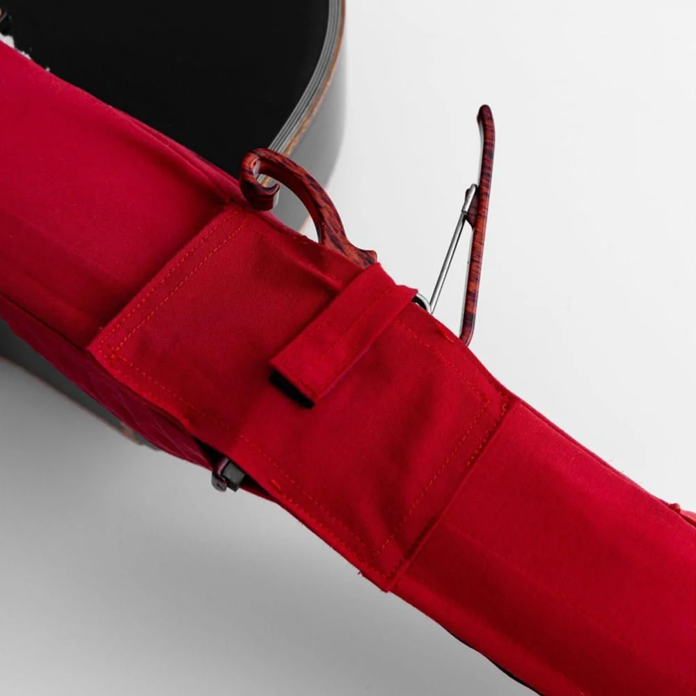 String Sling Multi-function Guitar Strap & Microfiber Cloth w/ Strap Locks & Picks - Image 4