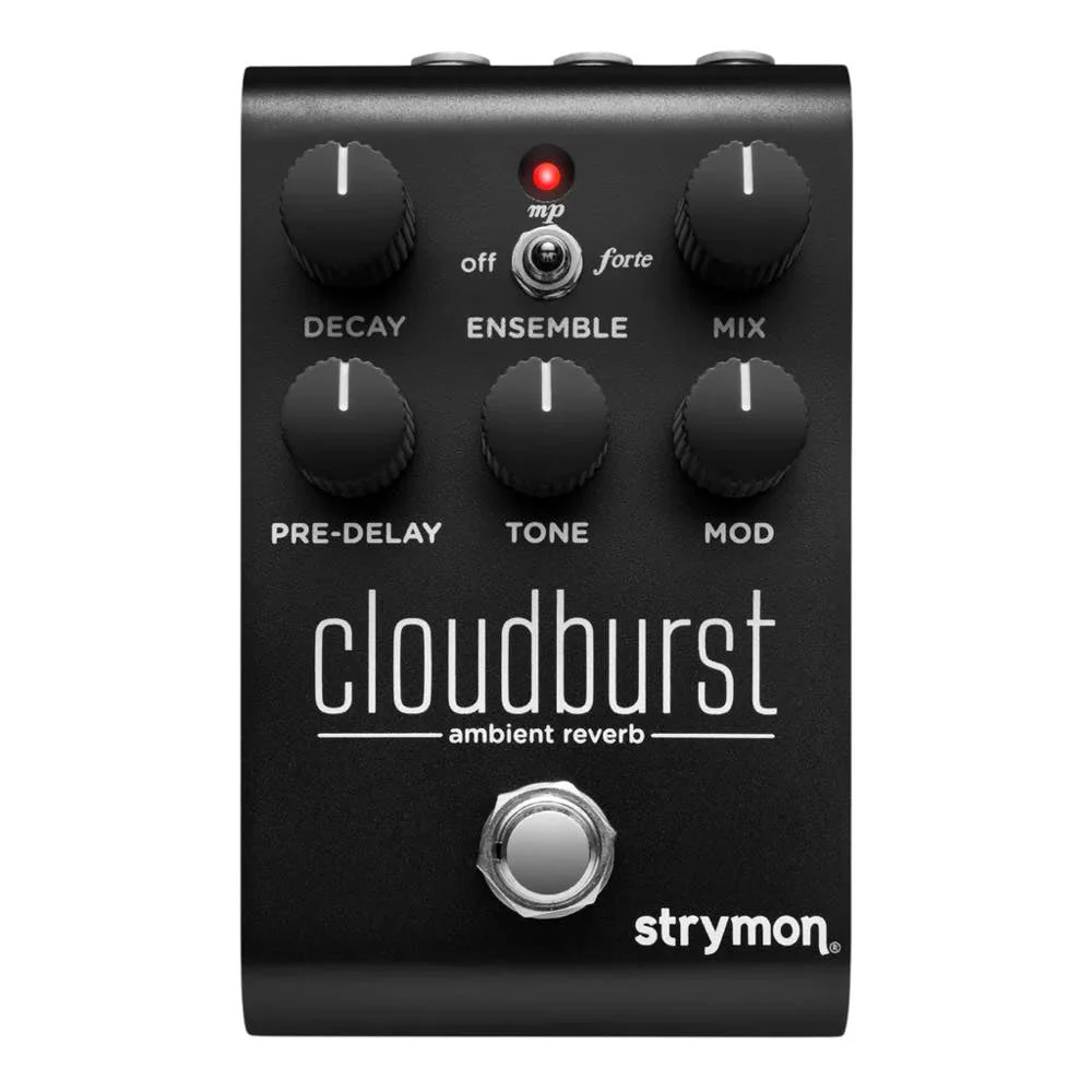 Strymon CLOUDBURST Midnight Limited Edition Ambient Reverb w/ Ensemble