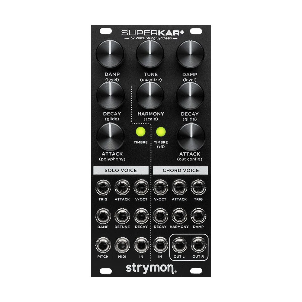 Strymon SuperKar+ 32 Voice String Synthesis