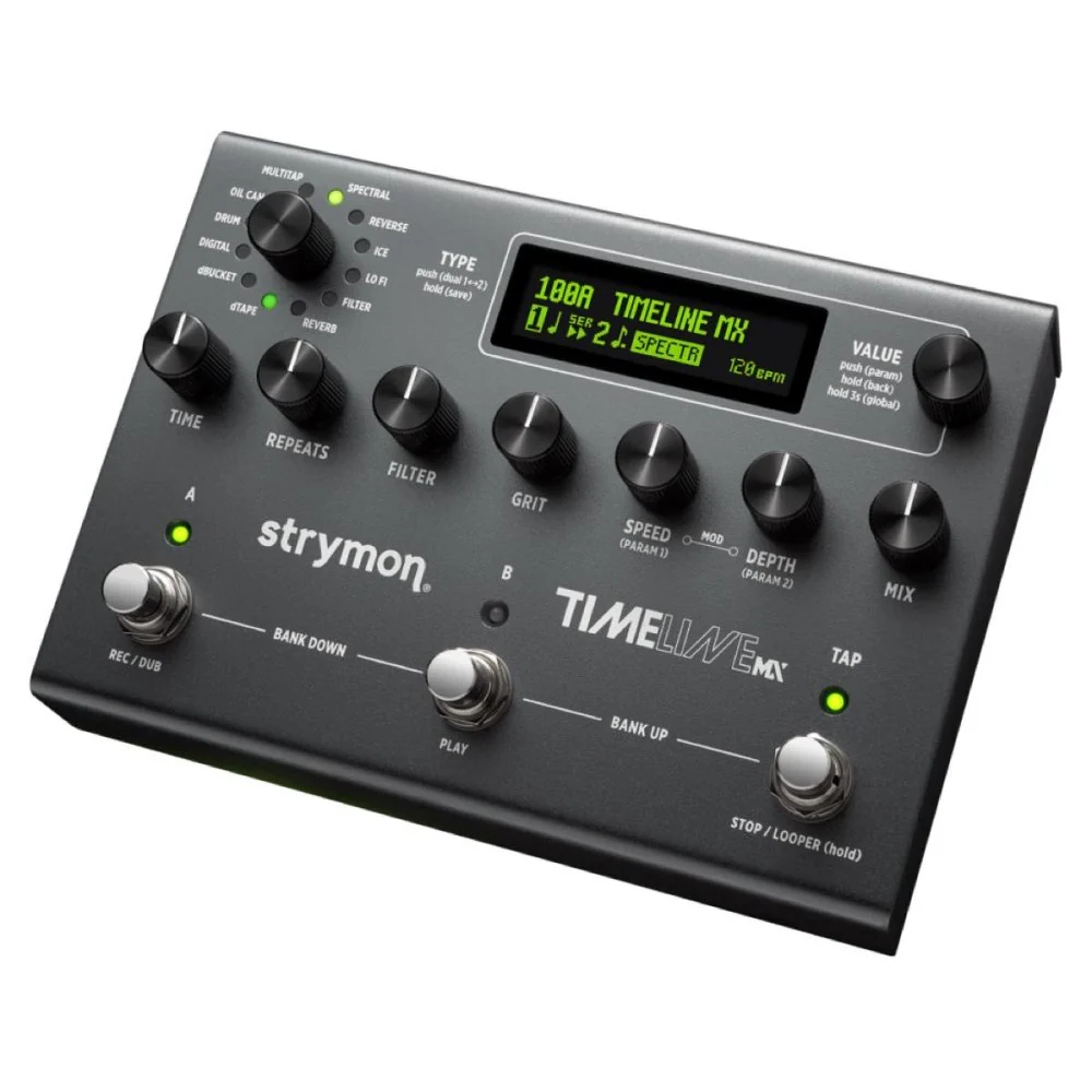Strymon TimeLine MX Next Gen Dual Mode Delay w/ 5-Minute Stereo Looper - Image 3