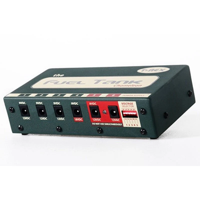 T-Rex Fuel Tank Chameleon Universal Pedal Power Supply 6x High Current Output w/ Built-In IEC Port - Image 4