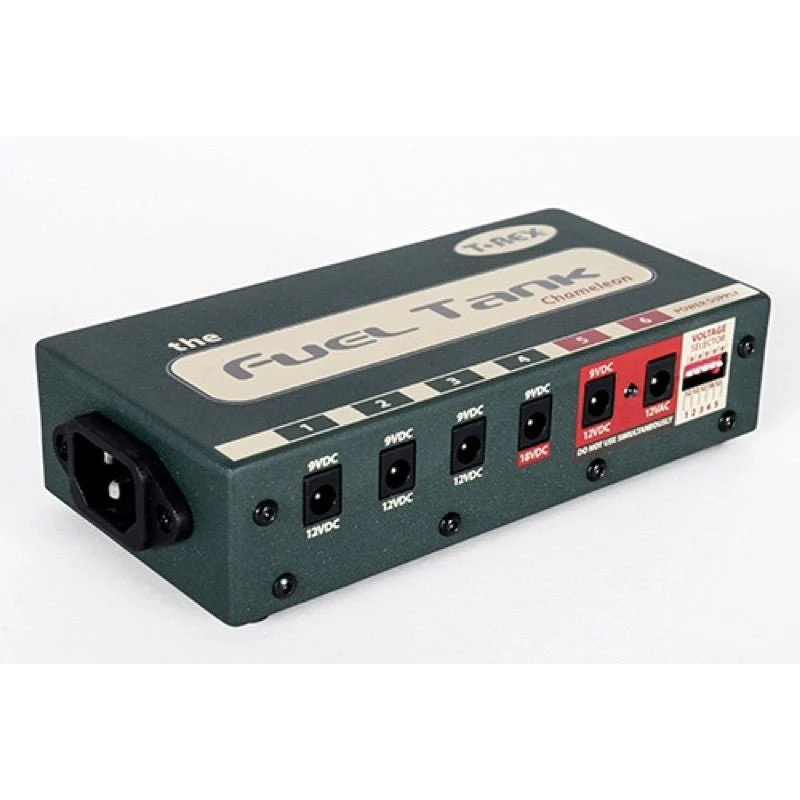 T-Rex Fuel Tank Chameleon Universal Pedal Power Supply 6x High Current Output w/ Built-In IEC Port - Image 5