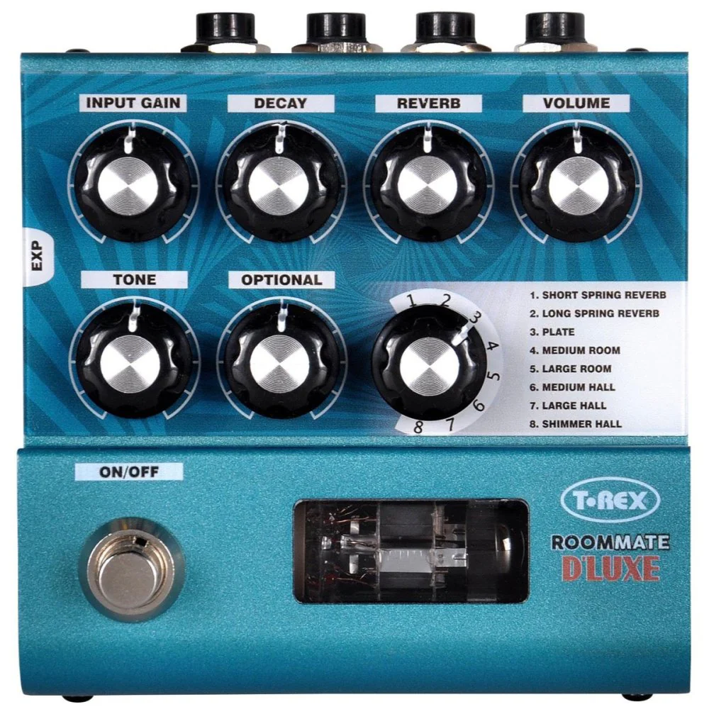 T-Rex RoomMate D'Luxe 12AX7 Tube Driven Reverb Pedal - Image 2