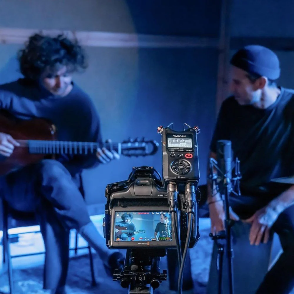 Tascam DR-40XP 4-Channel 32-Bit Float Handheld Recorder w/ USB-C Audio Interface - Image 3