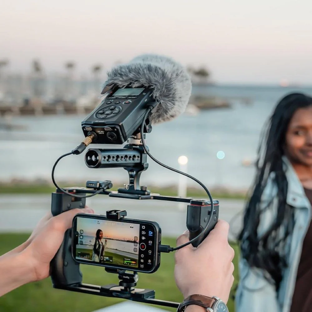 Tascam DR-40XP 4-Channel 32-Bit Float Handheld Recorder w/ USB-C Audio Interface - Image 8