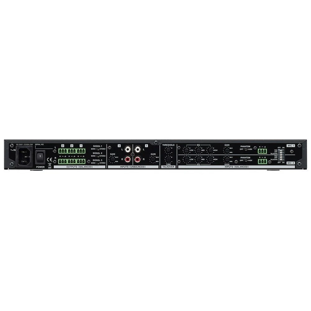 Tascam MZ-123BT Zone Mixer w/ 3 Zone Outputs & Bluetooth - Image 4