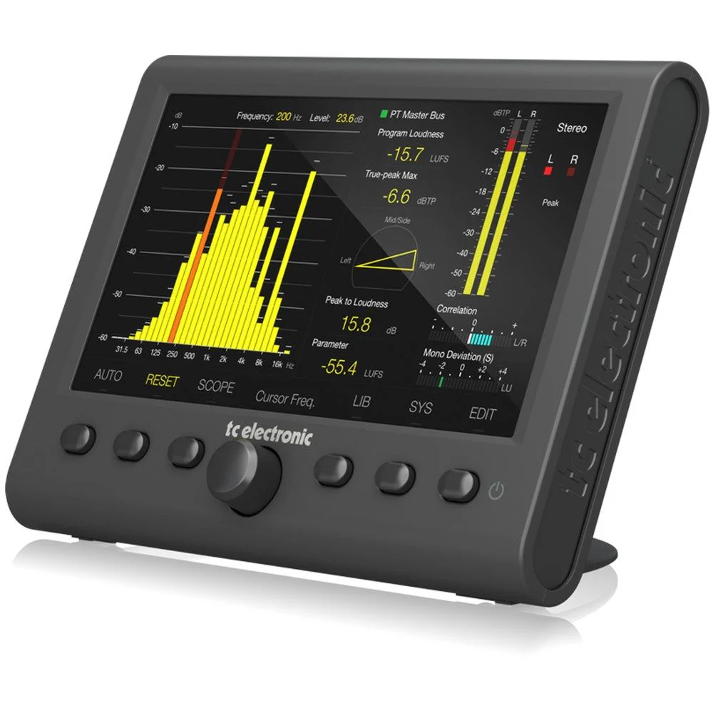 TC Electronic Clarity M Stereo Audio Loudness Meter w/ 7" Display & USB Connectivity - Image 3
