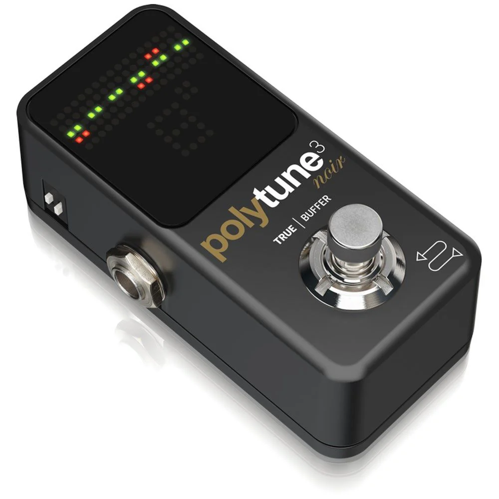 TC Electronic Polytune 3 Mini Tiny Polyphonic Tuner w/ Built-in Buffer Black - Image 4