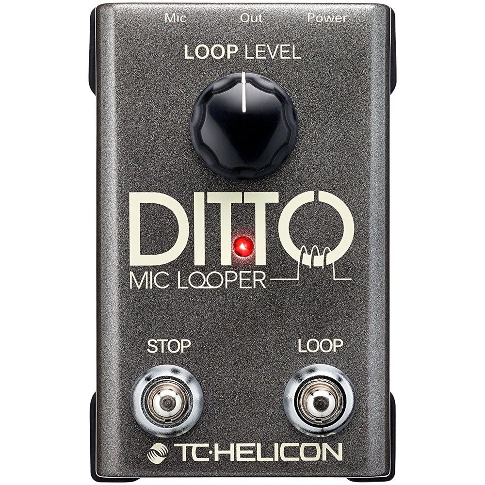 TC Helicon DITTO Mic Looper Vocal Effects Looper