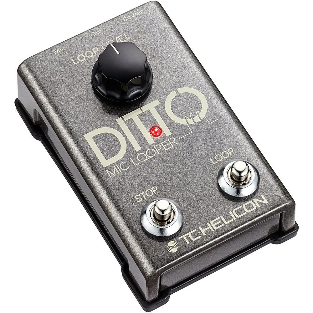 TC Helicon DITTO Mic Looper Vocal Effects Looper - Image 4