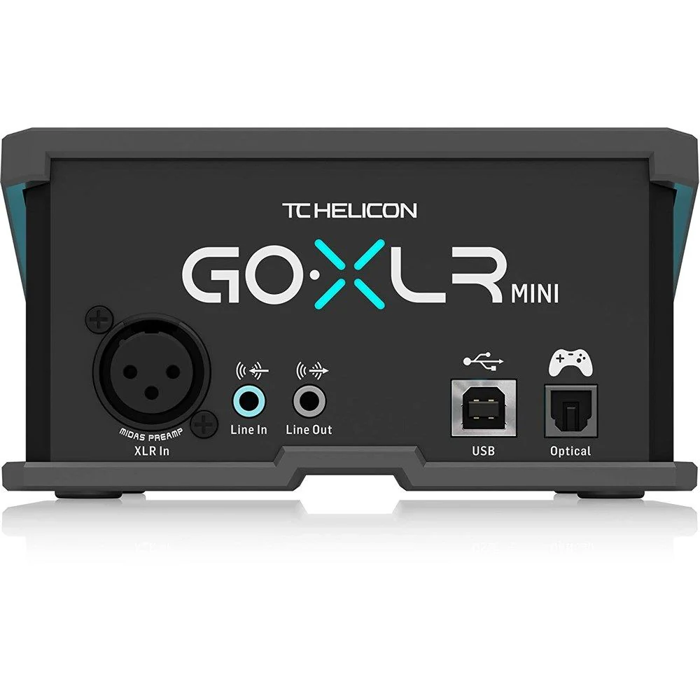 TC Helicon GO XLR Mini All-in-One Audio Interface for Streamers & Content Creators Black - Image 3