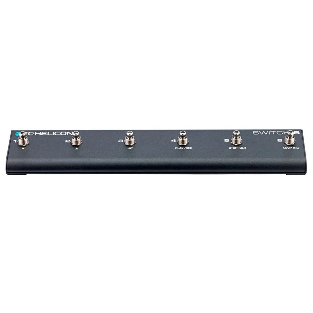 TC Helicon Switch-6 6-Button Footswitch for VoiceLive & Play Series FX Units - Image 4
