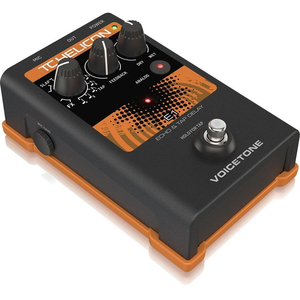 TC Helicon VoiceTone E1 Vocal Echo Vocal Effects - Image 3