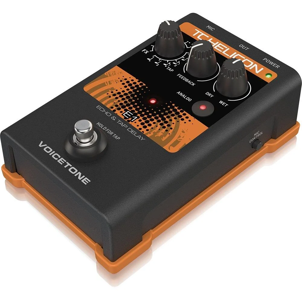 TC Helicon VoiceTone E1 Vocal Echo Vocal Effects - Image 4