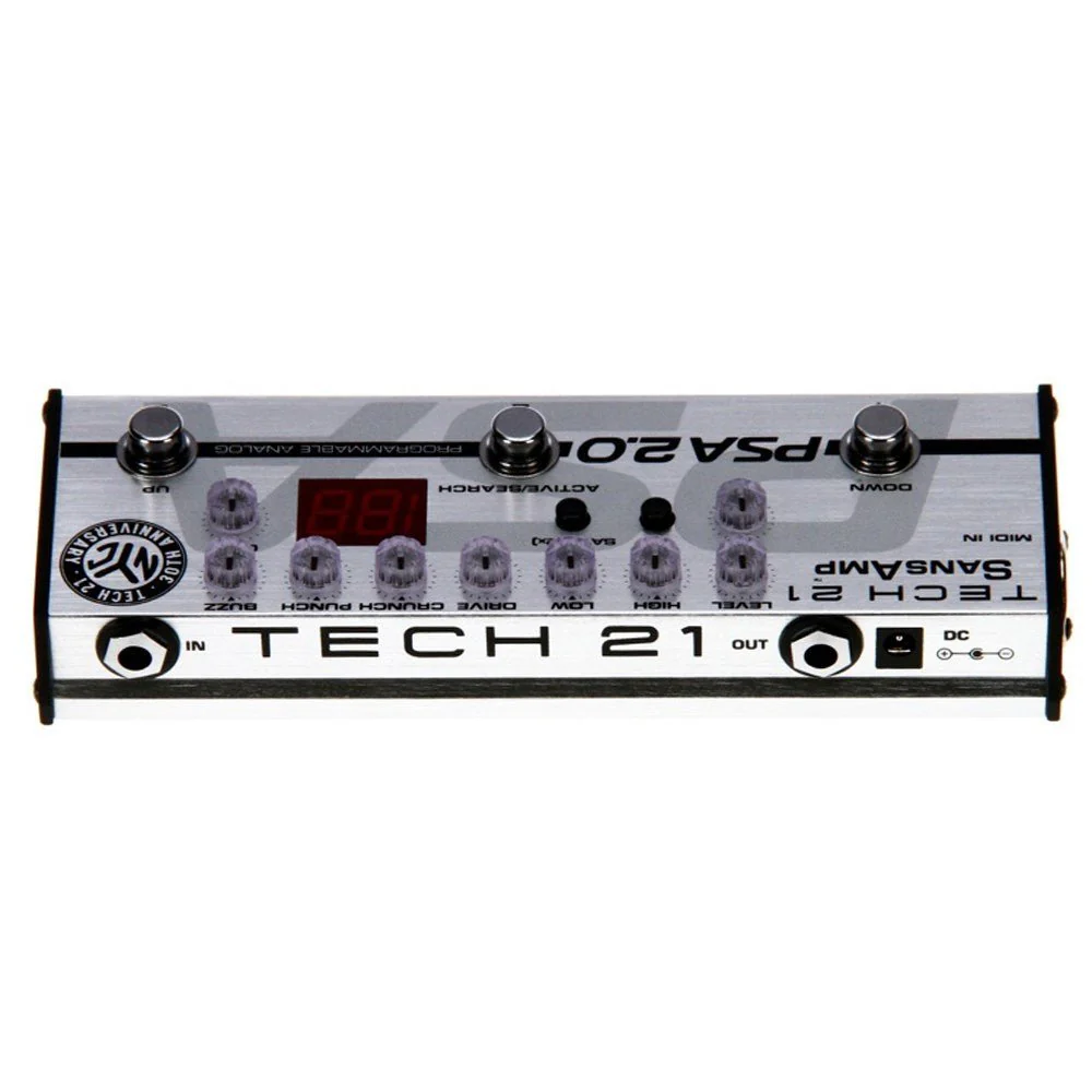 Tech 21 SansAmp PSA 2.0 Programmable Preamp Pedal - Image 4