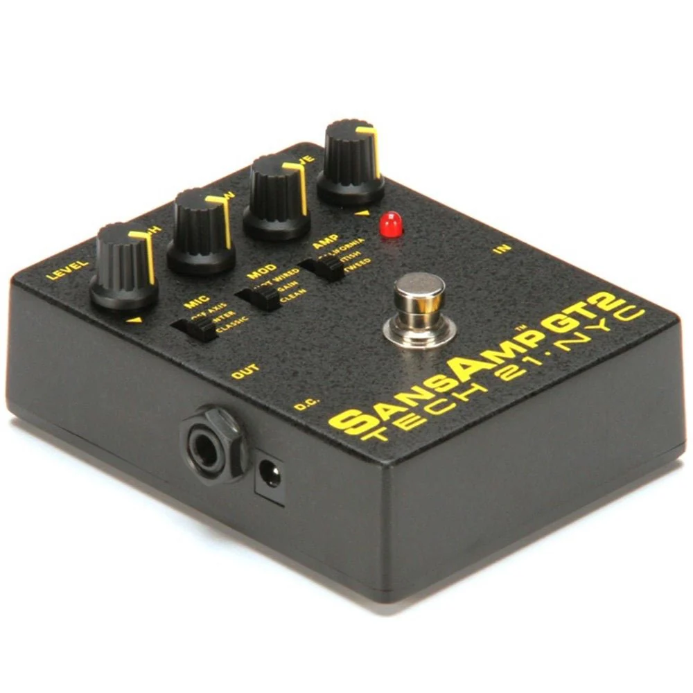 Tech 21 SansAmp GT2 Analog Amp Modeling Preamp Pedal - Image 4