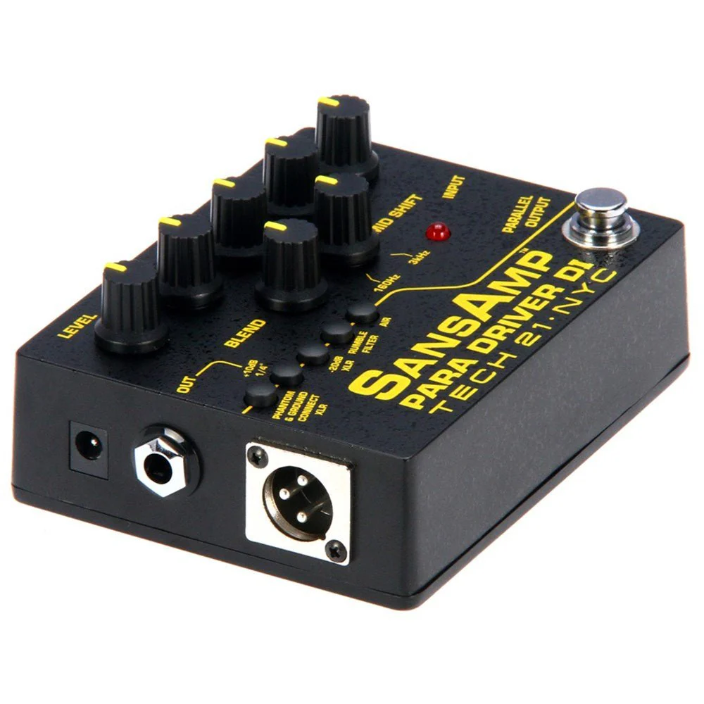 Tech 21 SansAmp Para Driver DI V2 Preamp & DI w/ Mid Frequency Control - Image 3