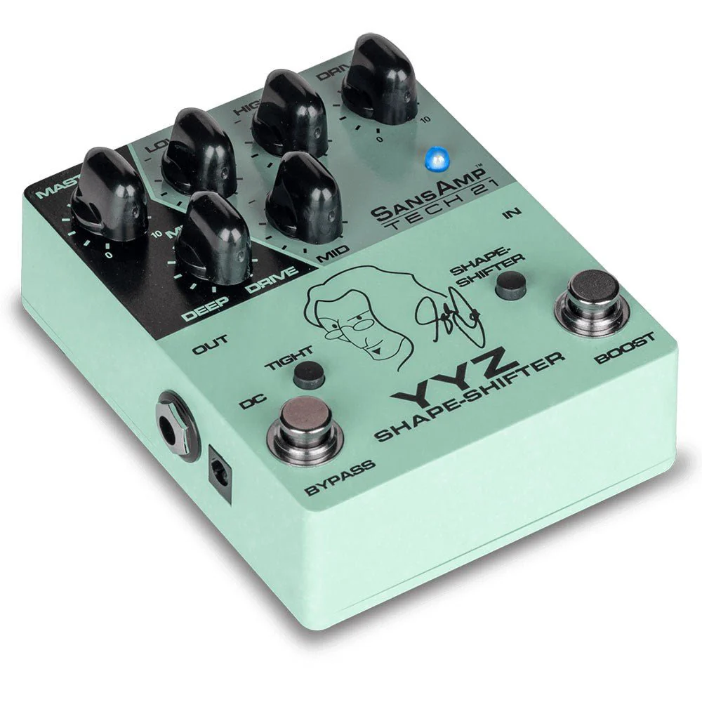 Tech 21 SansAmp YYZSH Geddy Lee Signature Pedal w/ Boost & Shape Shifter - Image 2