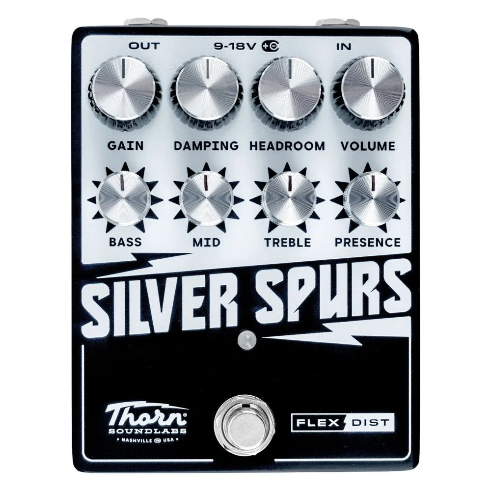 Thorn Soundlabs Silver Spurs Flex Overdrive / Distortion Pedal