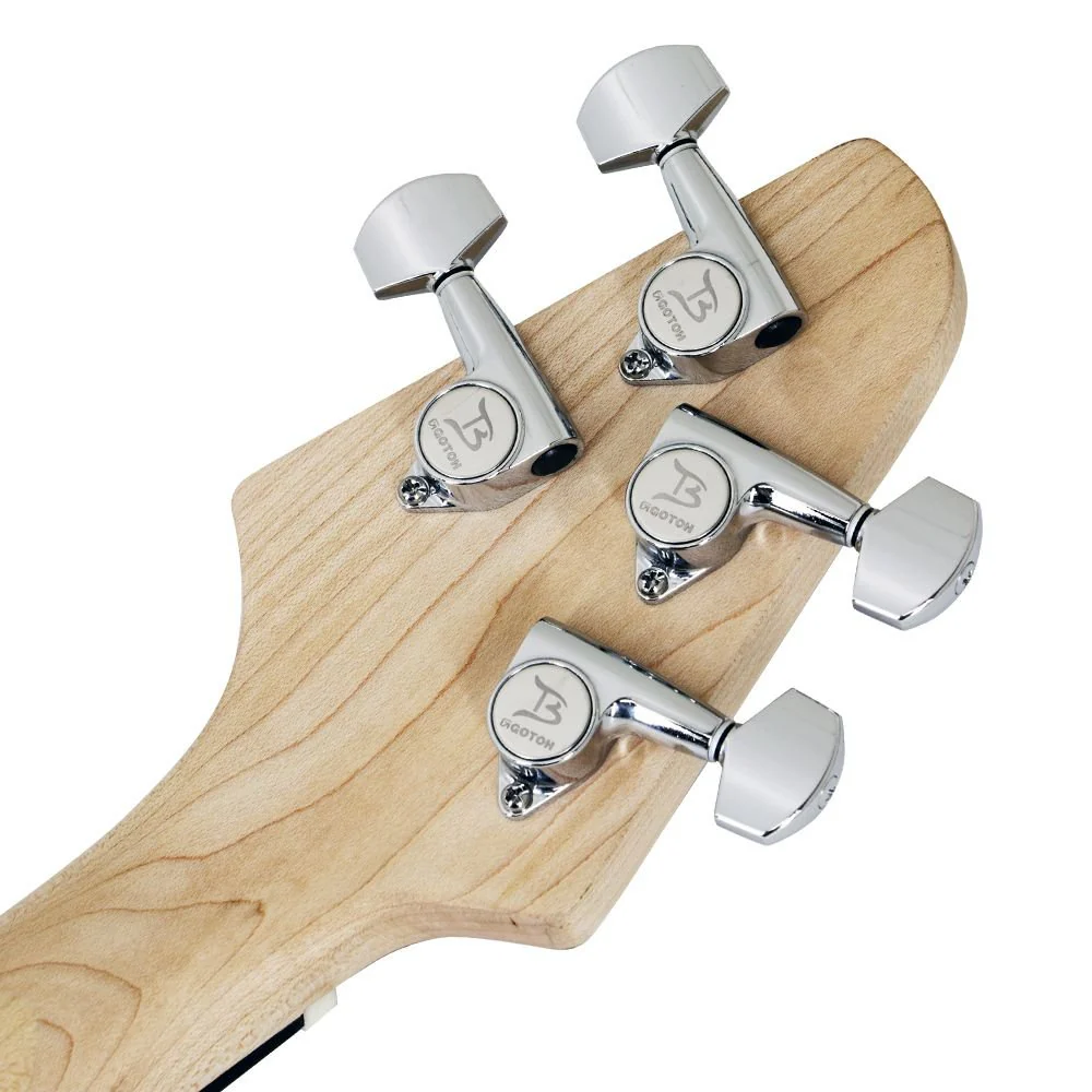Tiny Boy Bass TBJ-3400NSM Short Scale 4 St Bass DX-3 Line JB Type Natural - Image 3