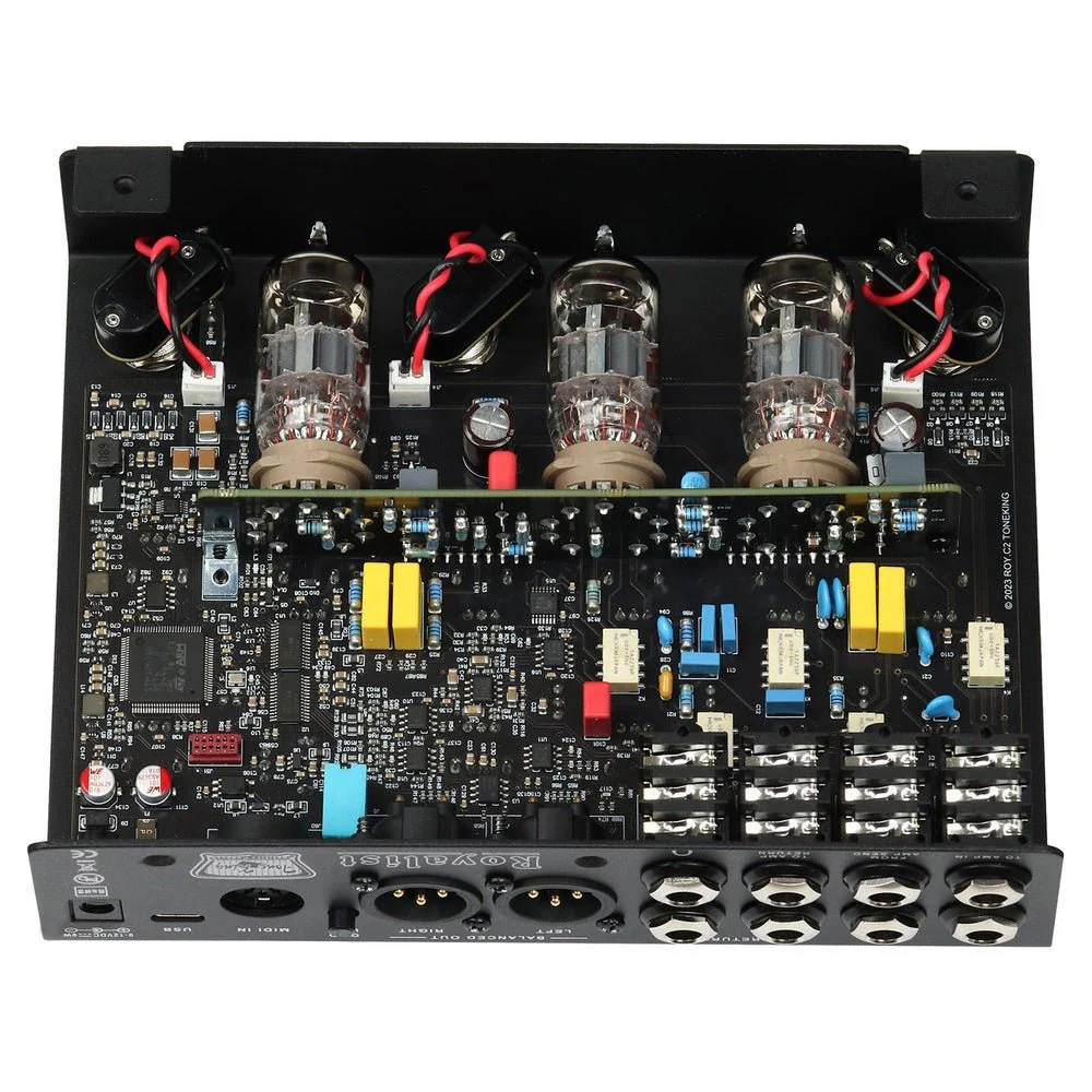 Tone King ROYALIST Tri-Tube 12AX7 Preamp, DI, IR Based on JTM45 / BluesBreaker / Plexi / Super Lead - Image 2
