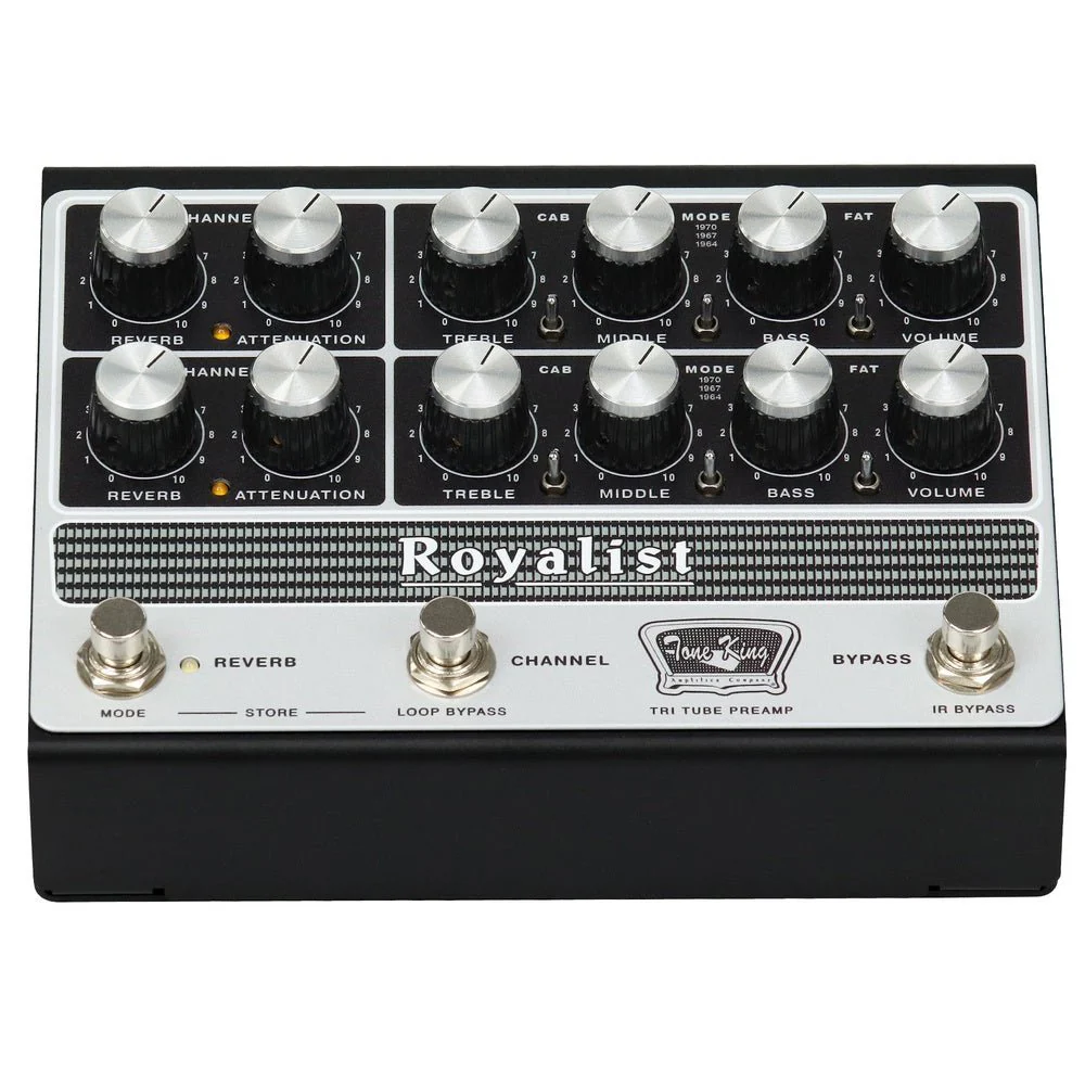 Tone King ROYALIST Tri-Tube 12AX7 Preamp, DI, IR Based on JTM45 / BluesBreaker / Plexi / Super Lead - Image 3