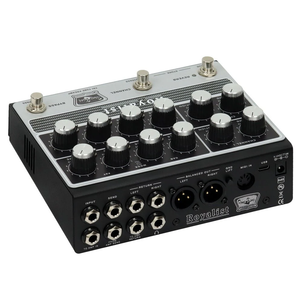 Tone King ROYALIST Tri-Tube 12AX7 Preamp, DI, IR Based on JTM45 / BluesBreaker / Plexi / Super Lead - Image 4