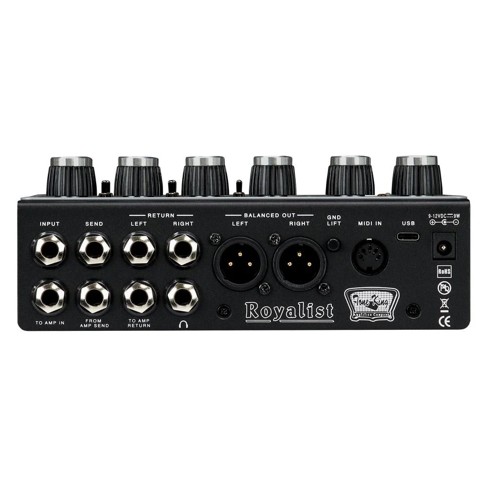 Tone King ROYALIST Tri-Tube 12AX7 Preamp, DI, IR Based on JTM45 / BluesBreaker / Plexi / Super Lead - Image 5