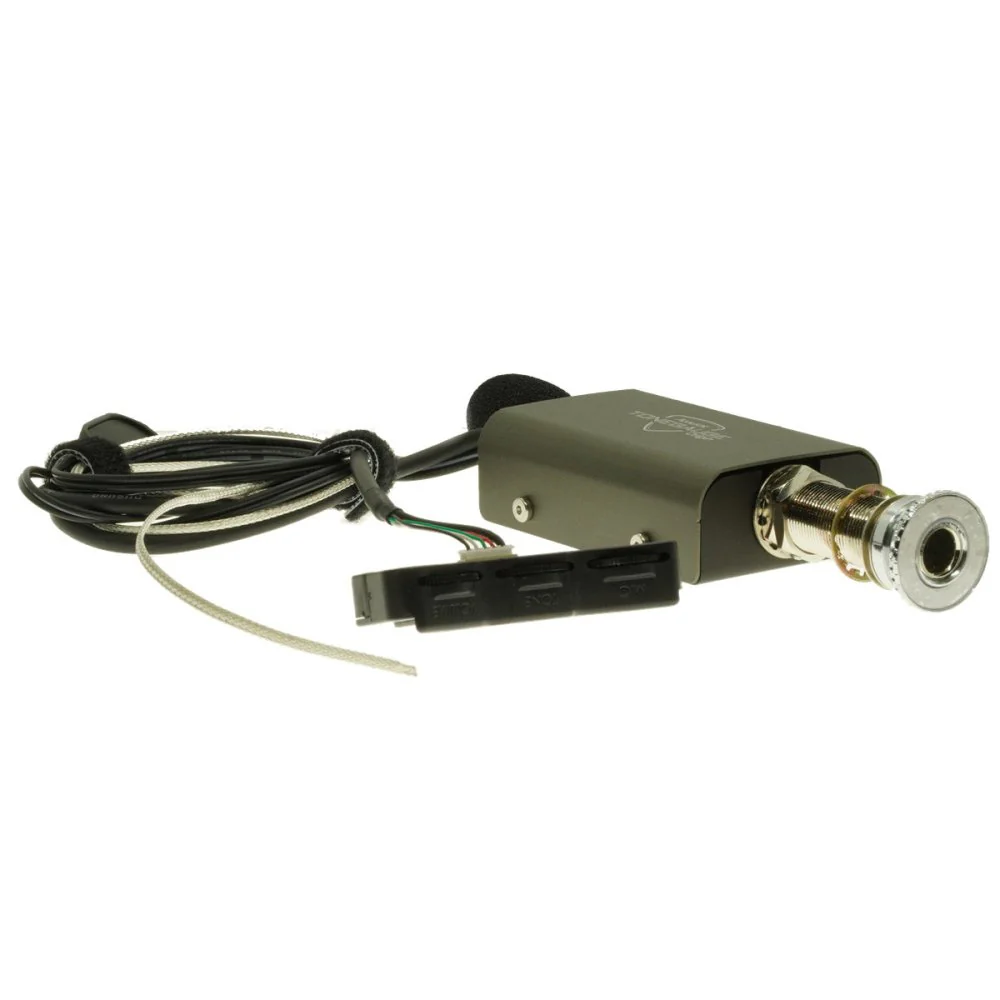 ToneGauge ORIGIN Acoustic Guitar Dual Source Preamp Pickup System Microphone & Piezo Pickup Blend Control - Image 11