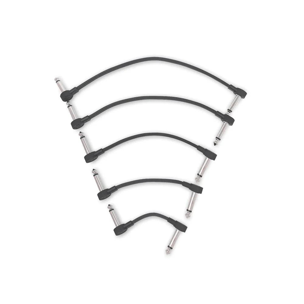 TourGear Designs Flat Audio Patch Cable TS Mono to TS Mono S Shape - Image 12