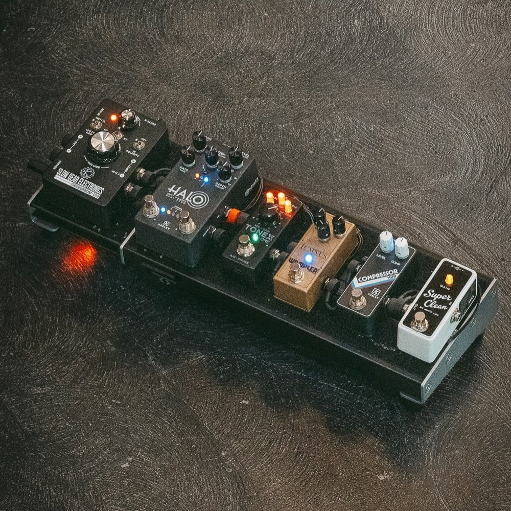 TourGear Designs Flat TRS Patch Cable TRS to TRS C Shape For Stereo Pedals - Image 22