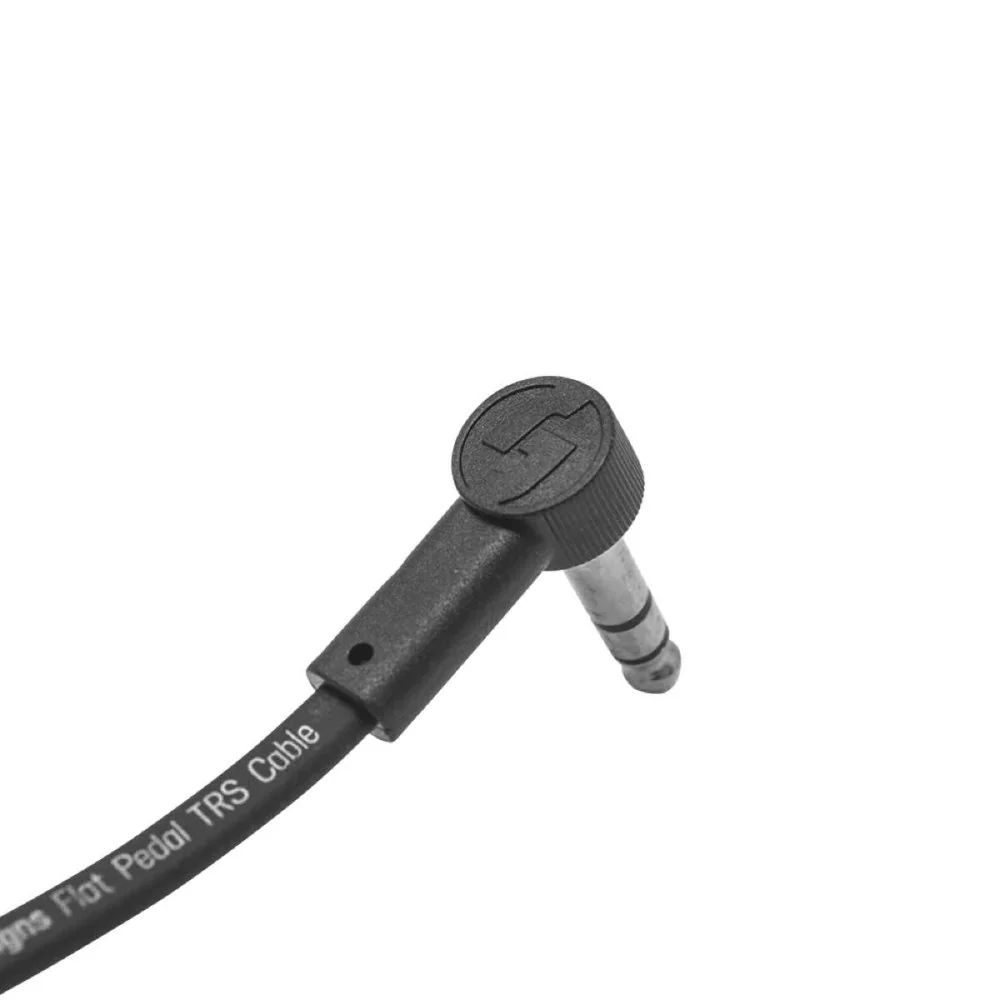 TourGear Designs Flat TRS Patch Cable TRS to TRS S Shape For Stereo Pedals - Image 13