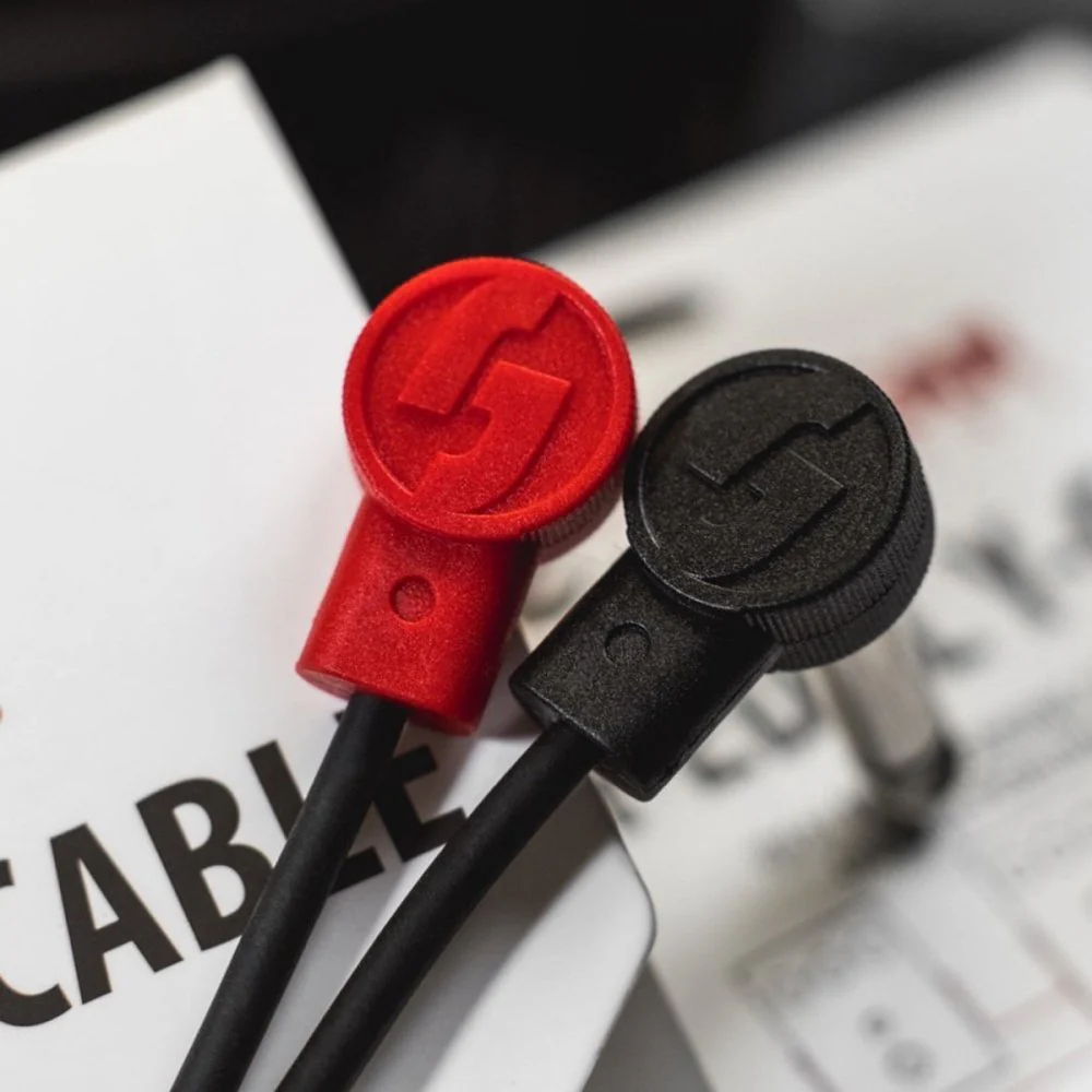 TourGear Designs Y-Cable Flat Patch Splitter Cable TRS Stereo to Dual TS Mono For Stereo Pedals - Image 5