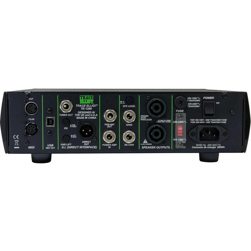 Trace Elliot TE Series Professional 1200-Watt Bass Amplifier Head - Image 3