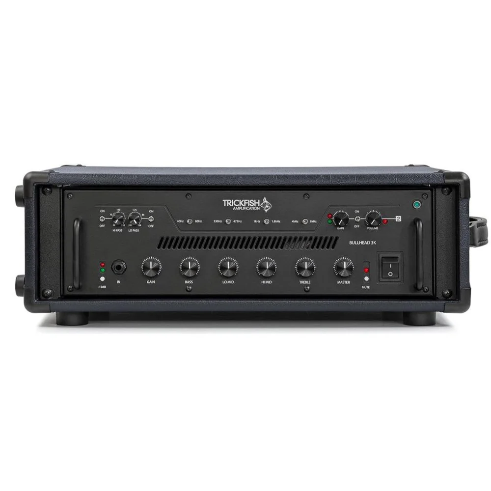 Trickfish Bullhead 3K Dual 1,500W Bass Amplifier Head Two Independent Power Modules - Image 6