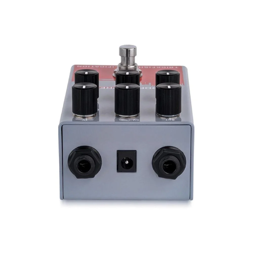 Trickfish Overdrive Preamp Bass Overdrive & Preamp Compact Tone-Shaping Drive Pedal - Image 3