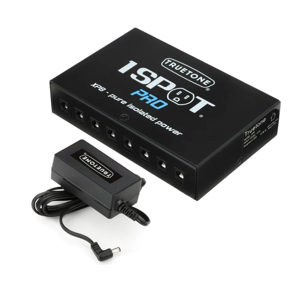 Truetone 1 SPOT Pro XP8-PS 8-Output Isolated Power Supply w/ AU Power Adapter