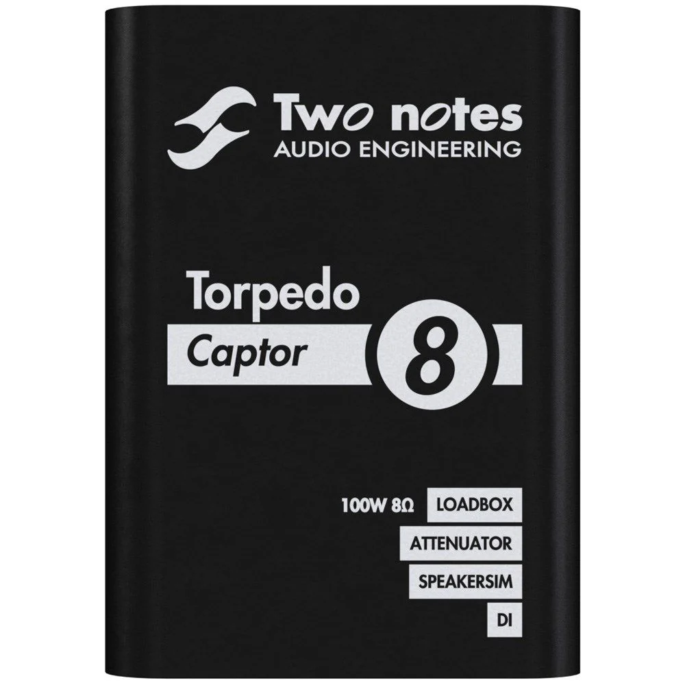 Two Notes Torpedo Captor 8 8 Ohms Compact Loadbox, Attenuator & Amp DI - Image 2