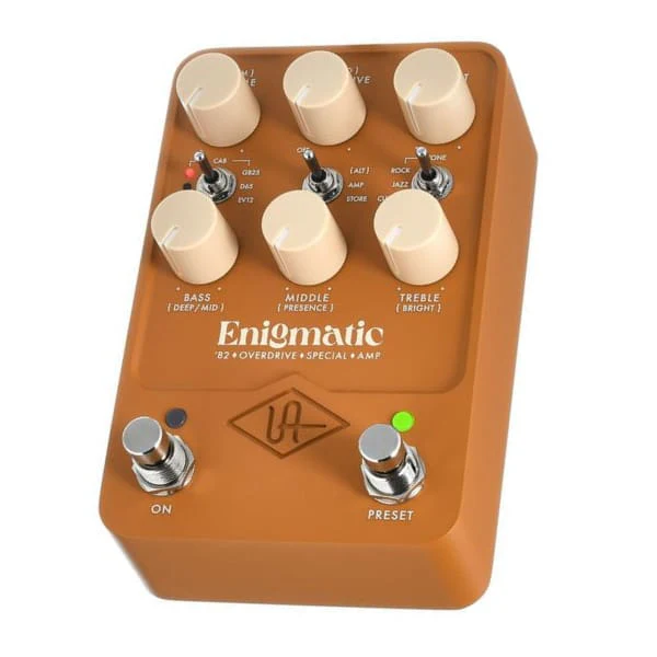 Universal Audio UAFX ENIGMATIC 82 Overdrive Special Amp Based on ODS Dumble Amp