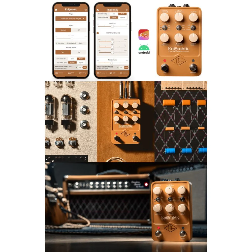 Universal Audio UAFX ENIGMATIC 82 Overdrive Special Amp Based on ODS Dumble Amp - Image 4