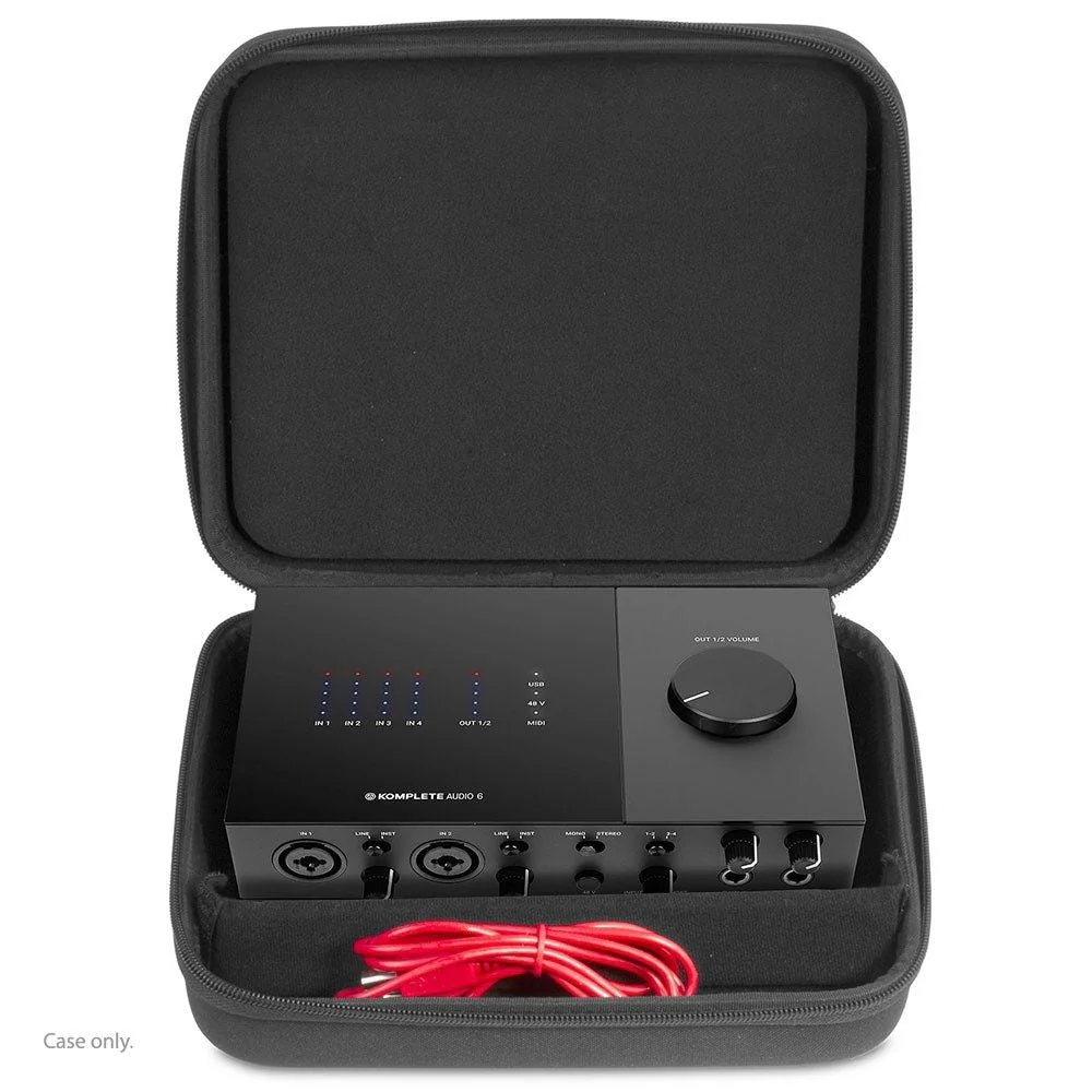 UDG Creator Case for Scarlett 4i4, Clarett 2Pre, 4Pre, Audio 6 MK2 (Black)
