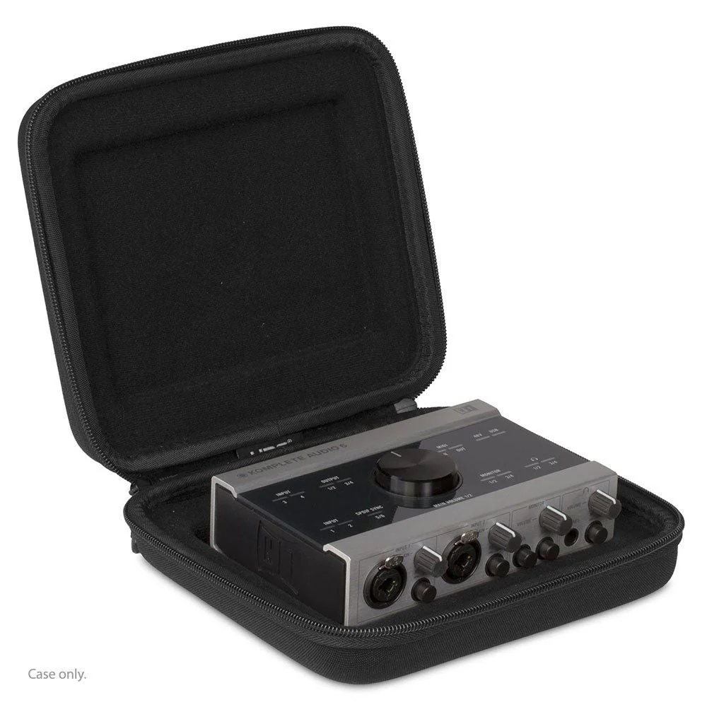 UDG Creator NI Komplete Audio 6 Hardcase MK2 (Black) - Image 2