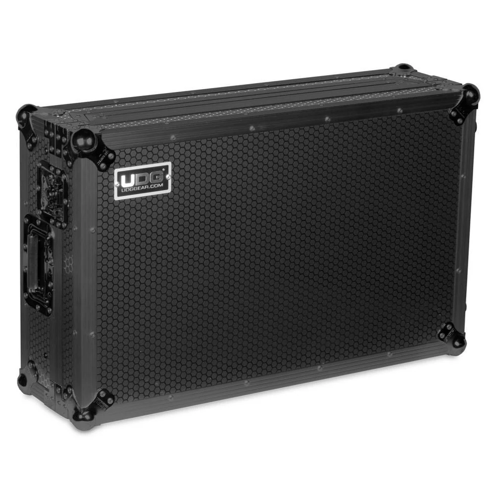 UDG Ultimate Flight Case for Pioneer DDJREV7 Black Plus w/ Laptop Shelf & Wheels - Image 3